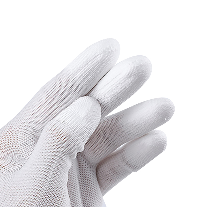 Nylon Finger PU Coated Glove